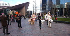 Xia Quan Leeuwendans: Officiële Opening Kruisplein Rotterdam